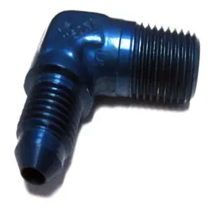 AN822-4D Elbow, Flared Tube & Pipe Thread