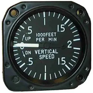 Vertical Speed Ind 3 1/8" 2000 fpm (non-certified)