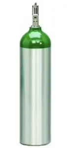 Aerox D Cylinder 15 cu.ft (425 Ltr) CGA540 Valve + Gauge