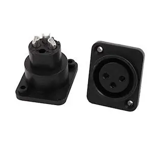 Microphone Socket 5,32mm Panel Mount