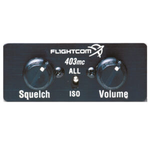 Flightcom 403mc 4-place Intercom Panel Mount*