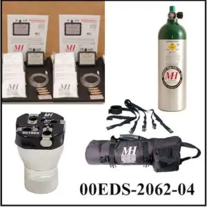 MH Oxygen EDS-O2D2-4P w/AL647 Cyl & XCR540 Reg Full Pack*