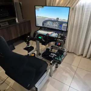 EG Evolved Flight Sim Rig w/Single Monitor
