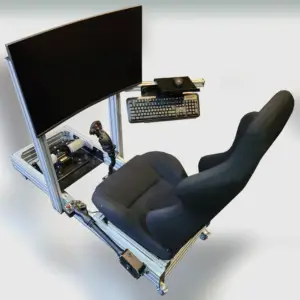 EG-F Helicopter Rig w/3 Monitors