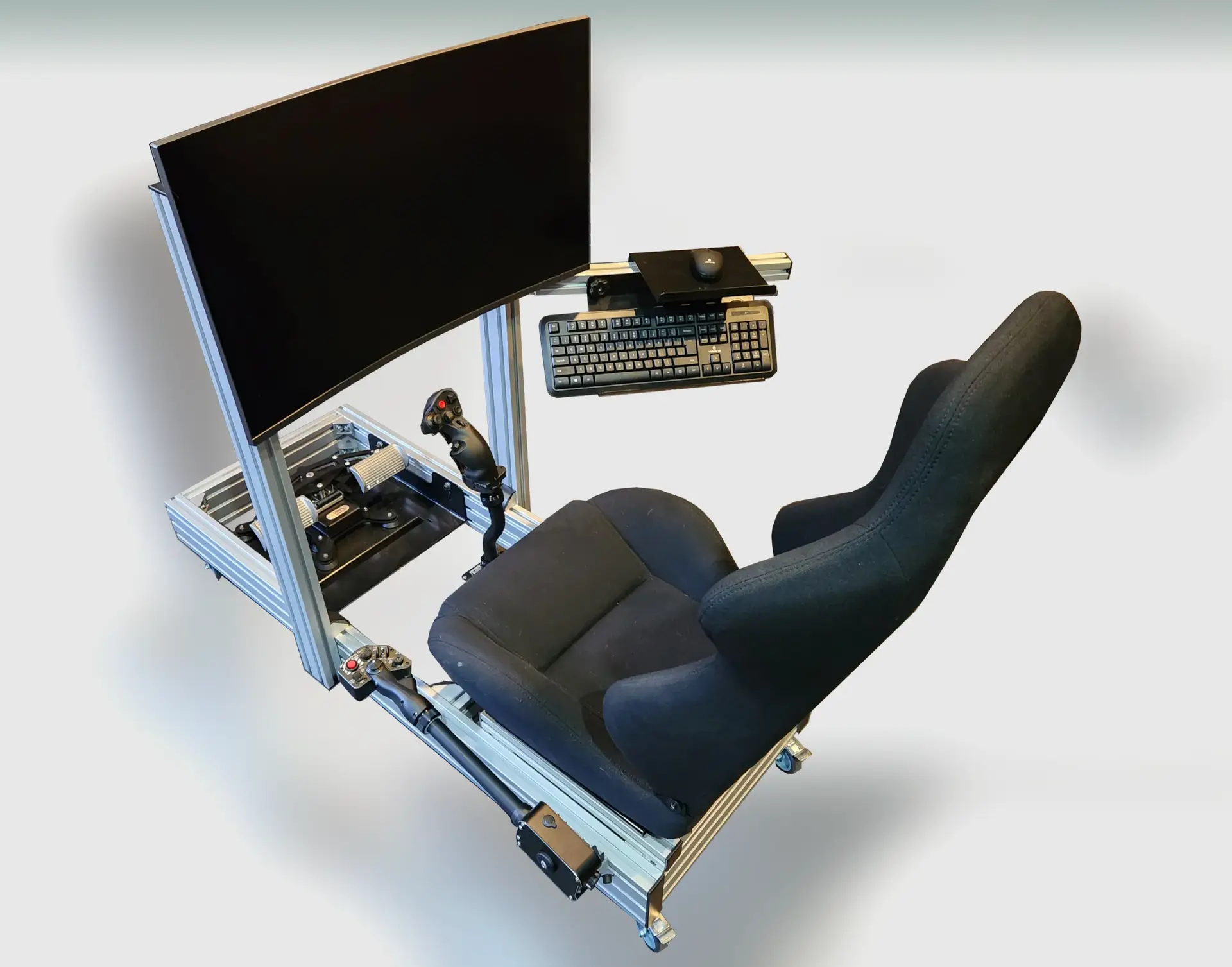 EG-F Helicopter Rig w/3 Monitors